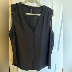 Black sleeveless NYDJ blouse, size XL. Gently worn but looks new!